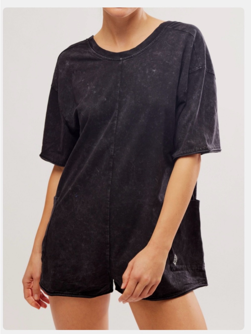 NWT free people Hot shot tee romper